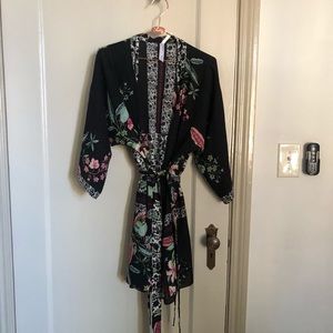 Floral robe